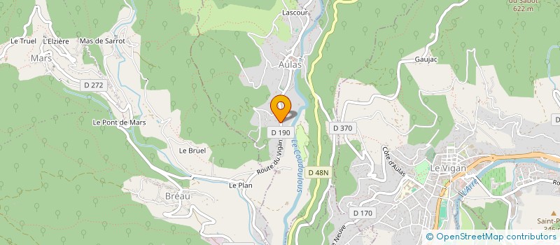 localisation de l'entreprise MADAME CAMILLE MARCHAL  MONTDARDIER