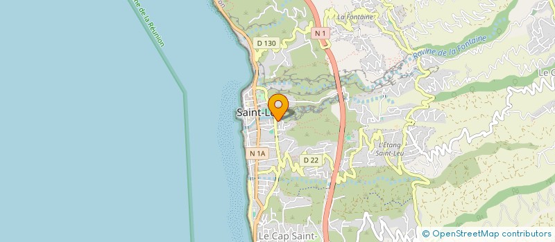 localisation de l'entreprise MADAME CAMILLE MARCOTTE  SAINT-LEU