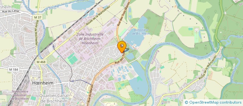 localisation de l'entreprise MADAME CAMILLE MARITON  HNHEIM