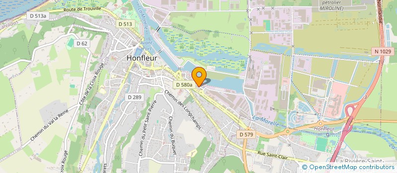 localisation de l'entreprise MADAME CAMILLE MAROTTE  HONFLEUR