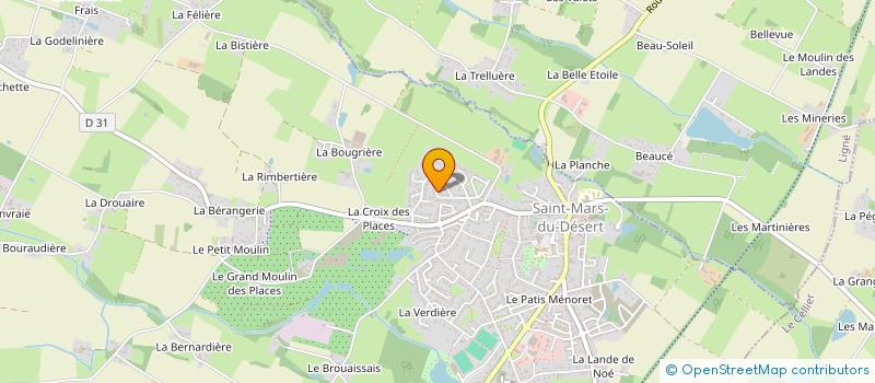 localisation de l'entreprise MADAME CAMILLE MARSAUCHE  SAINT-MARS-DU-DESERT