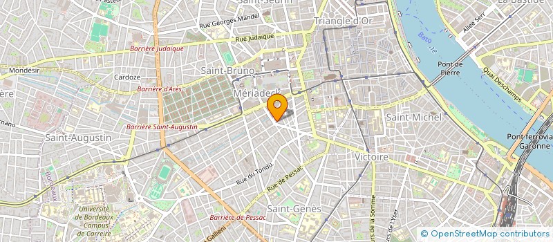 localisation de l'entreprise MADAME CAMILLE MARTEL  BORDEAUX