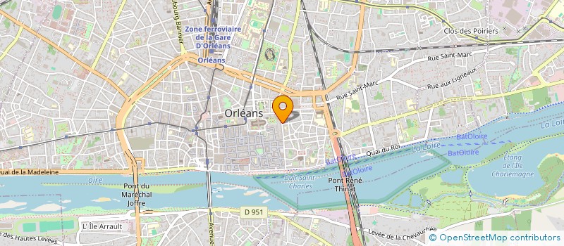 localisation de l'entreprise MADAME CAMILLE MARTELET à ORLEANS
