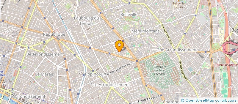 localisation de l'entreprise MADAME CAMILLE MARTHE ZELIA DUPOUY  MONTREUIL