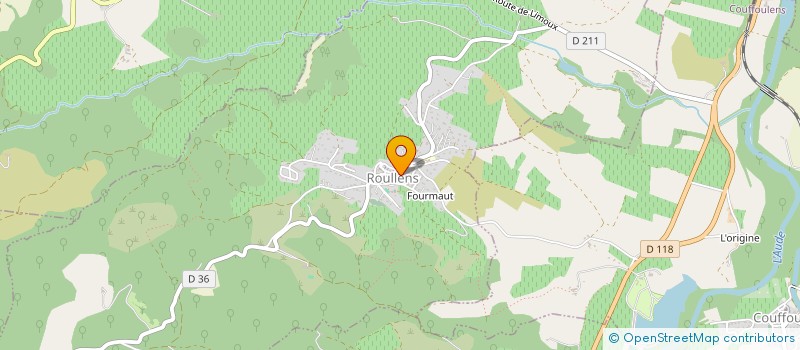 localisation de l'entreprise MADAME CAMILLE MARTIN  ROULLENS