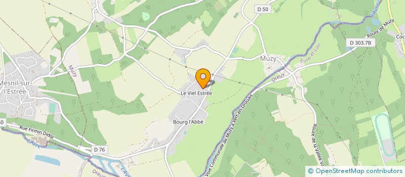 localisation de l'entreprise MADAME CAMILLE MARTIN  MUZY