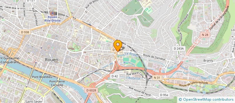 localisation de l'entreprise MADAME CAMILLE MARTIN à ROUEN