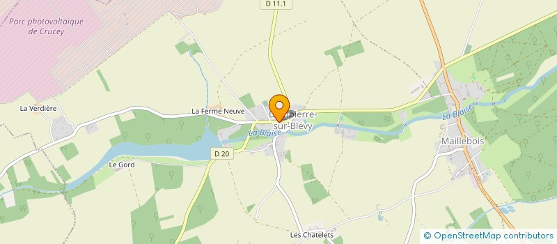 localisation de l'entreprise MADAME CAMILLE MARTIN à SAINT-MAIXME-HAUTERIVE