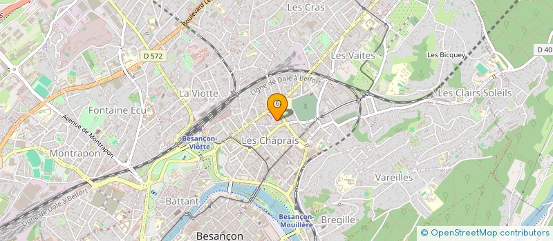 localisation de l'entreprise MADAME CAMILLE MARTINEZ à BESANCON