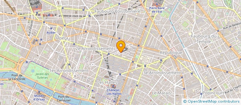 localisation de l'entreprise MADAME CAMILLE MARTINOT à PARIS