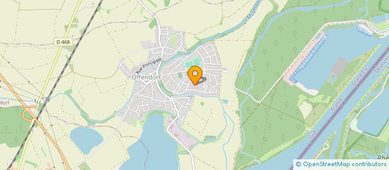 localisation de l'entreprise MADAME CAMILLE MARTZ  OFFENDORF