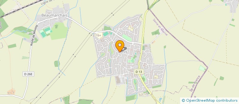 localisation de l'entreprise MADAME CAMILLE MARY  OTHIS