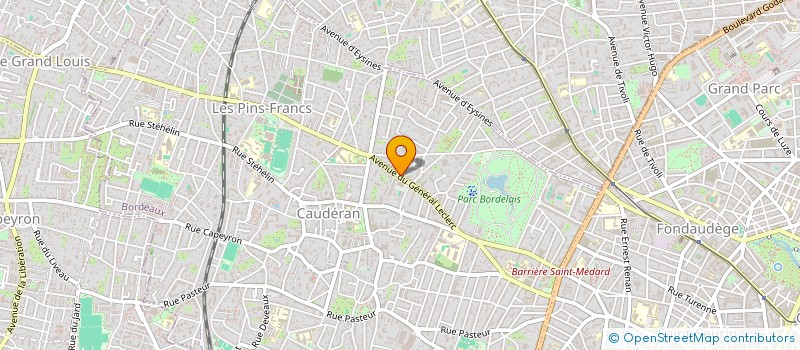 localisation de l'entreprise MADAME CAMILLE MARZE  BORDEAUX