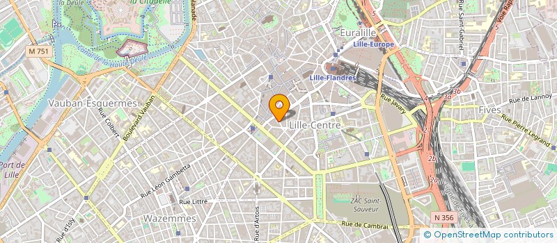 localisation de l'entreprise MADAME CAMILLE MASSIN à LILLE