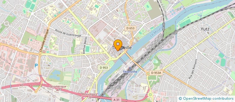 localisation de l'entreprise MADAME CAMILLE MATHIEU à THIONVILLE