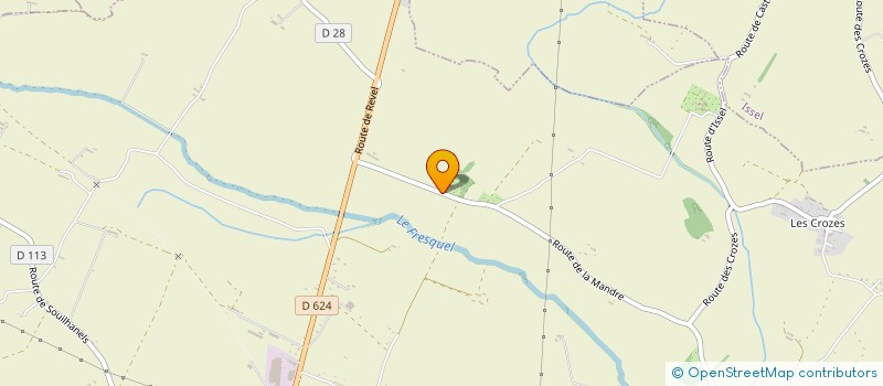 localisation de l'entreprise MADAME CAMILLE MAUBUISSON  CASTELNAUDARY