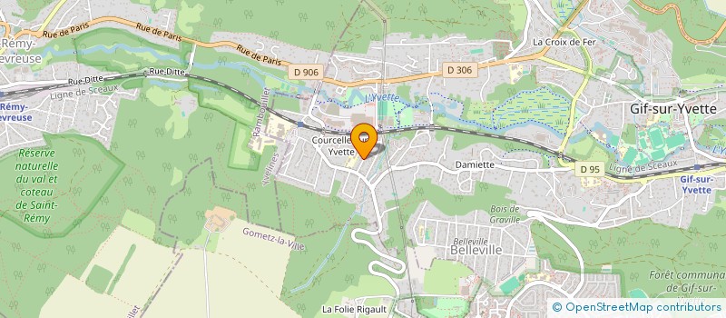 localisation de l'entreprise MADAME CAMILLE MAUREL à GIF-SUR-YVETTE