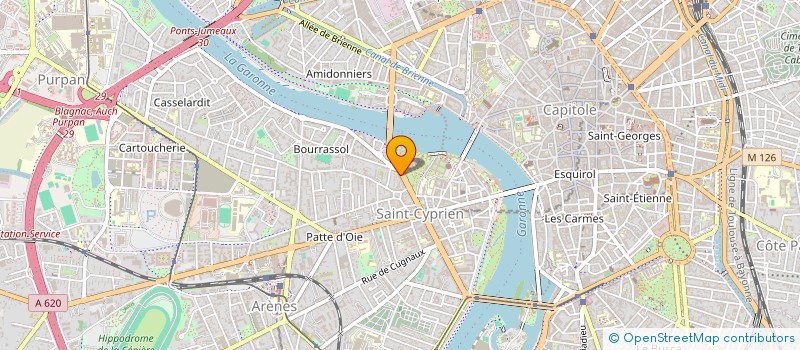 localisation de l'entreprise MADAME CAMILLE MAYZAUD à TOULOUSE