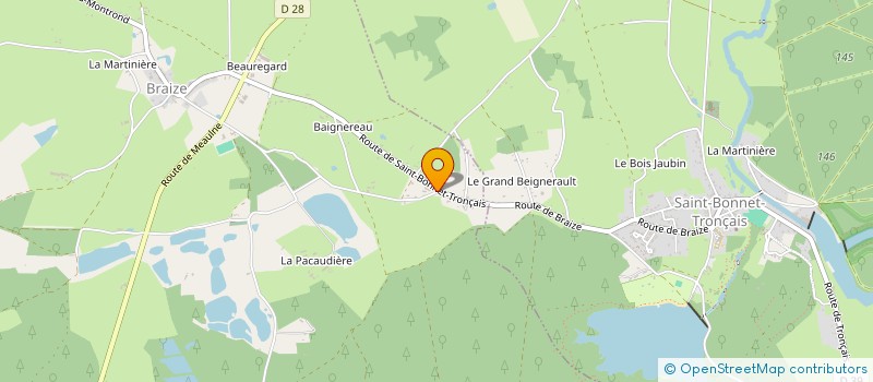 localisation de l'entreprise MADAME CAMILLE MAZUR  BRAIZE