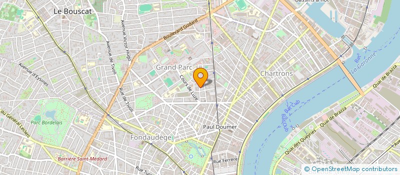 localisation de l'entreprise MADAME CAMILLE MECHIN  BORDEAUX