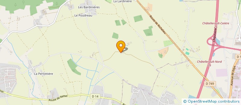 localisation de l'entreprise MADAME CAMILLE MEOT  THURE