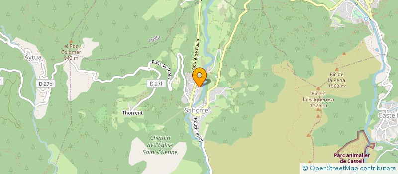 localisation de l'entreprise MADAME CAMILLE MERIGNY  SAHORRE