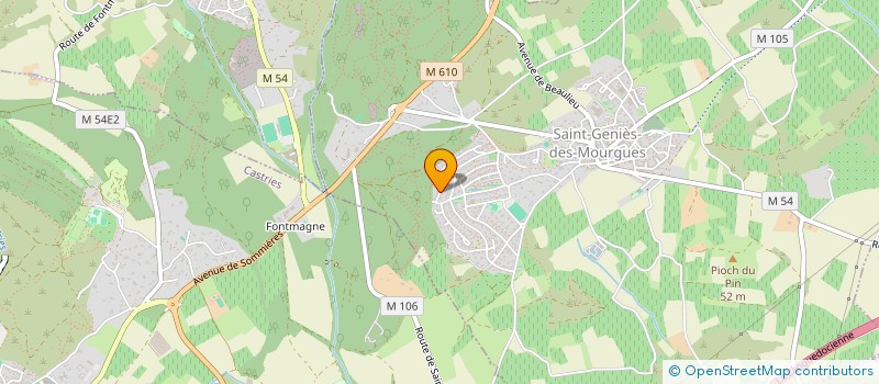 localisation de l'entreprise MADAME CAMILLE MERIGON à SAINT-GENIES-DES-MOURGUES