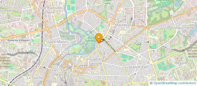 localisation de l'entreprise MADAME CAMILLE MESLIN  LEZARDRIEUX