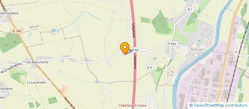 localisation de l'entreprise MADAME CAMILLE METAYER  ANTRAN