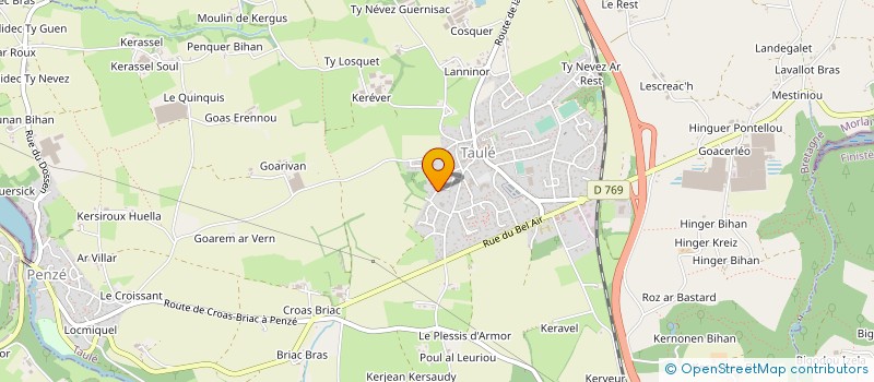 localisation de l'entreprise MADAME CAMILLE MICHEL  TAULE