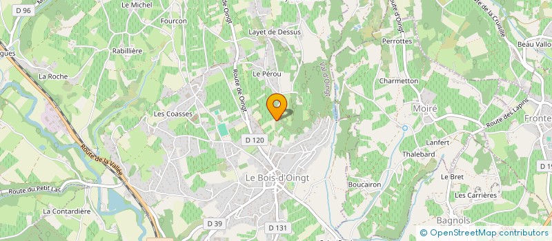 localisation de l'entreprise MADAME CAMILLE MICOLI  THEIZE