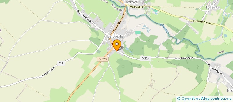 localisation de l'entreprise MADAME CAMILLE MIELCZAREK  VITZ-SUR-AUTHIE