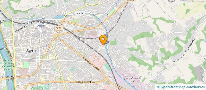 localisation de l'entreprise MADAME CAMILLE MILLET  BON-ENCONTRE