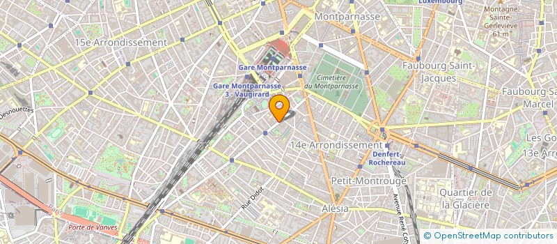 localisation de l'entreprise MADAME CAMILLE MOCQUARD  PARIS