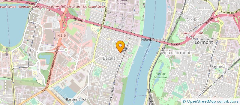 localisation de l'entreprise MADAME CAMILLE MODICA  BORDEAUX