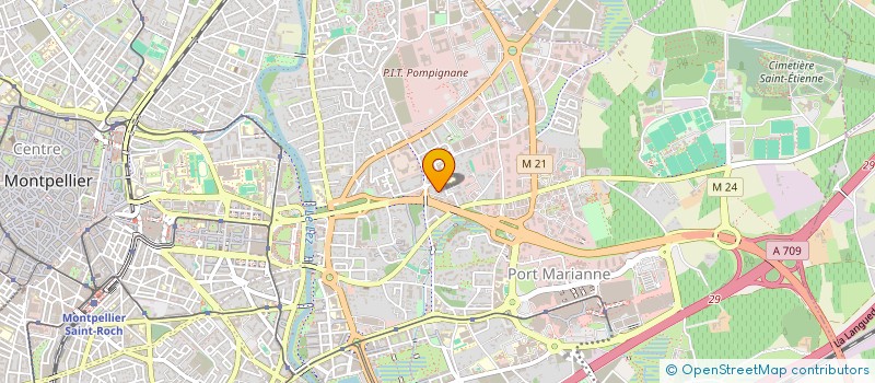 localisation de l'entreprise MADAME CAMILLE MODJESKA à MONTPELLIER