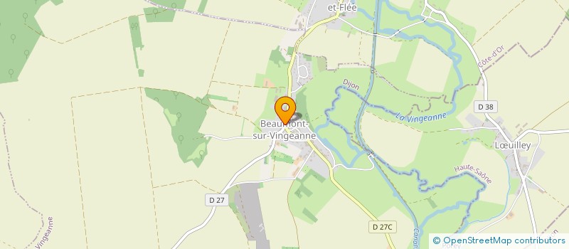 localisation de l'entreprise MADAME CAMILLE MOHR à BEAUMONT-SUR-VINGEANNE