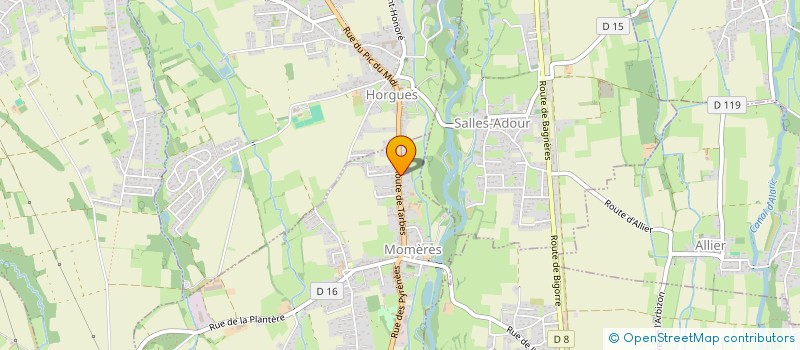 localisation de l'entreprise MADAME CAMILLE MOLIER  PONTACQ