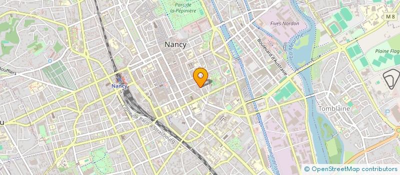 localisation de l'entreprise MADAME CAMILLE MONNET à NANCY