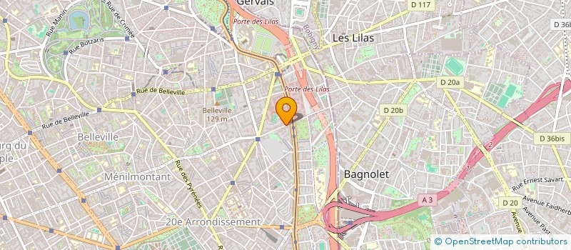 localisation de l'entreprise MADAME CAMILLE MONNIER  PARIS