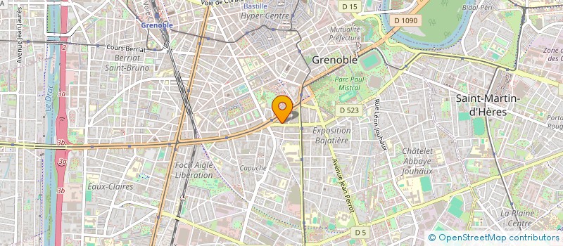 localisation de l'entreprise MADAME CAMILLE MONNOT à GRENOBLE