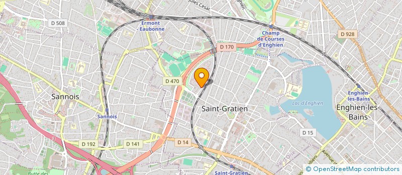 localisation de l'entreprise MADAME CAMILLE MORADET  SAINT-GRATIEN