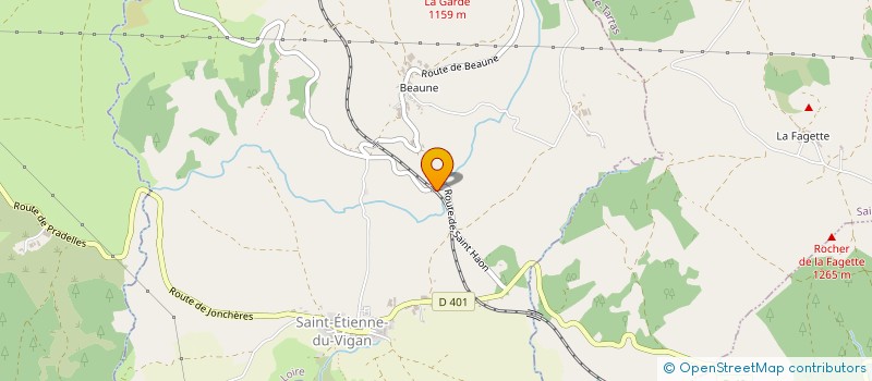 localisation de l'entreprise MADAME CAMILLE MORCILLO  SAINT-ETIENNE-DU-VIGAN