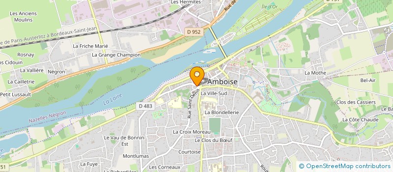 localisation de l'entreprise MADAME CAMILLE MOREAU  BLOIS