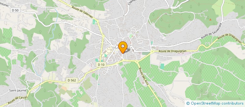 localisation de l'entreprise MADAME CAMILLE MOREAU  LORGUES