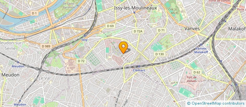 localisation de l'entreprise MADAME CAMILLE MOREL à ISSY-LES-MOULINEAUX
