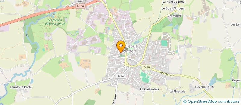 localisation de l'entreprise MADAME CAMILLE MORIN  CINTRE