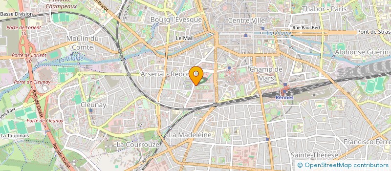 localisation de l'entreprise MADAME CAMILLE MORISOT  RENNES