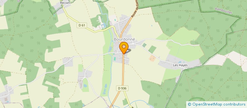 localisation de l'entreprise MADAME CAMILLE MORVAN  BOURDONNE