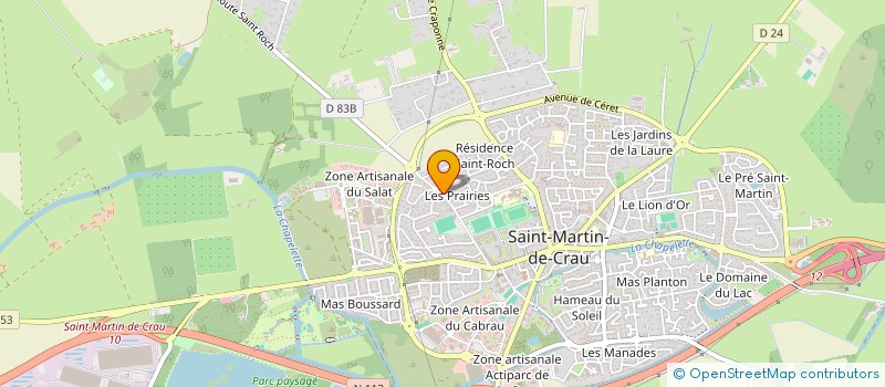 localisation de l'entreprise MADAME CAMILLE MOTILLA à SAINT-MARTIN-DE-CRAU